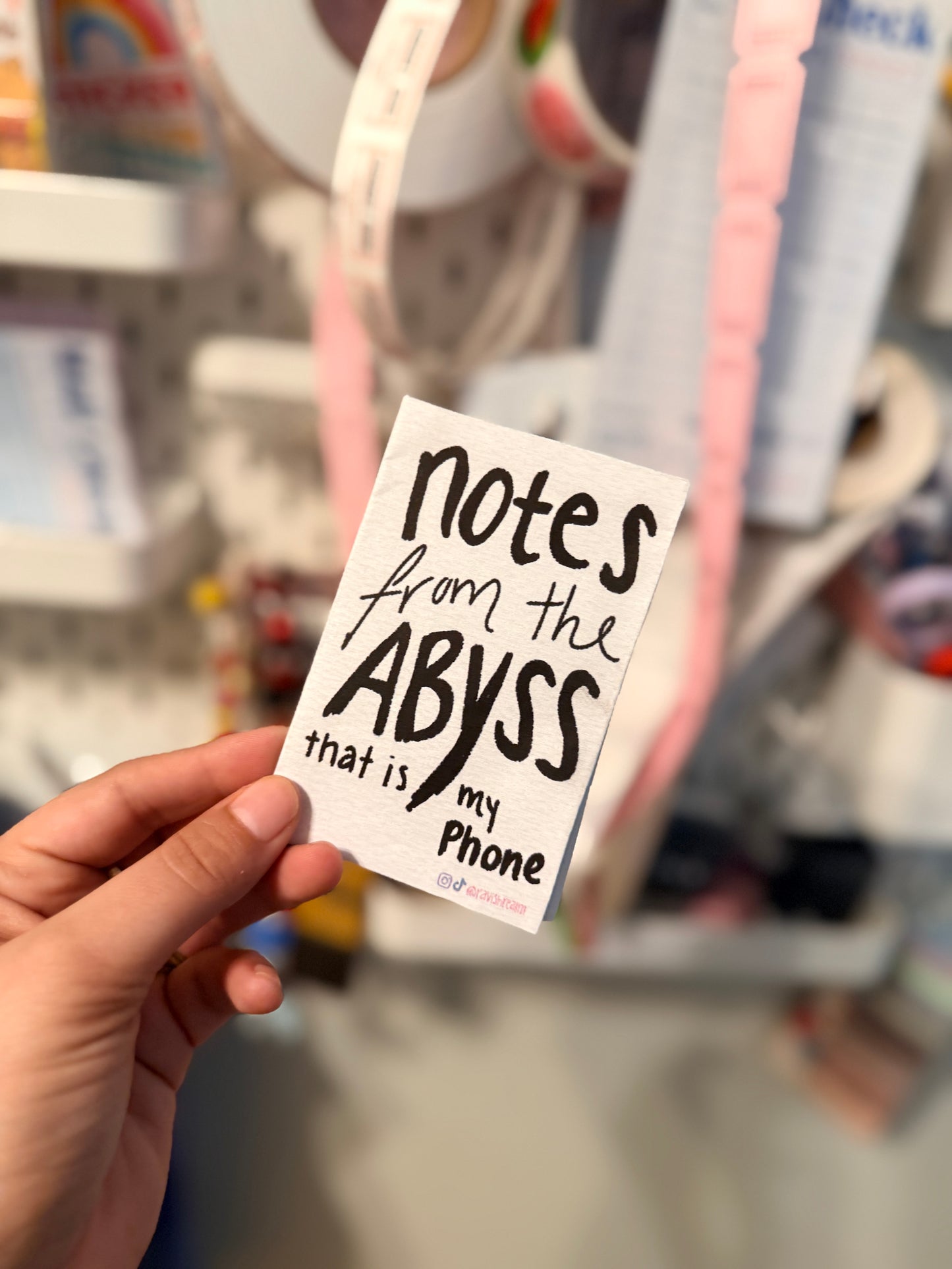 Notes From The Abyss Zine • Digital Download